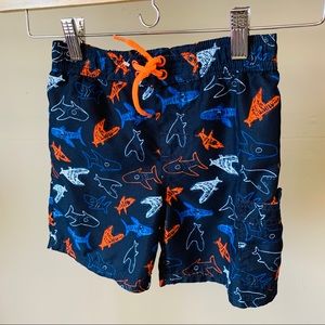 OshKosh shark swim trunks